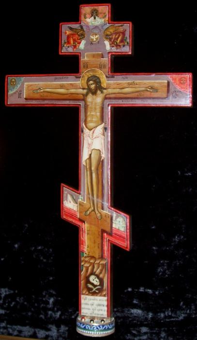 Крест и икона