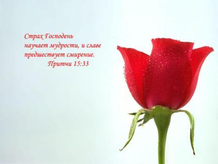 Нужна мудрость Божья страх Господень